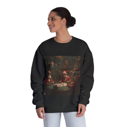 Santa Card Game Holiday Sweater