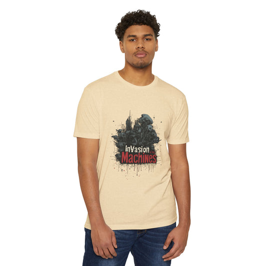 Invasion Machines: Unisex T-Shirt, Graphic Tee for Sci-Fi Fans, Casual Everyday Wear, Gift for Movie Lovers, Perfect for Summer