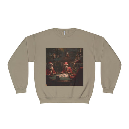 Santa Card Game Holiday Sweater