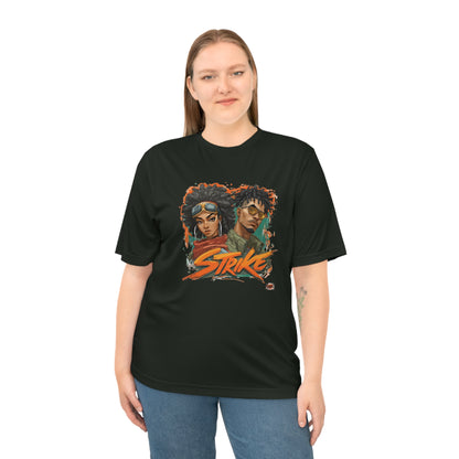Strike: Urban Graphic Tee - Striking Zone Performance T-Shirt, Unisex Workout Shirt, Streetwear Top, Fitness Apparel, Casual Style