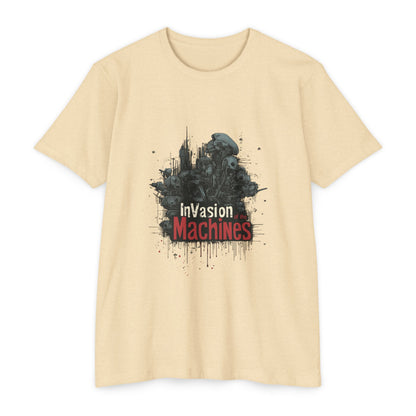 Invasion Machines: Unisex T-Shirt, Graphic Tee for Sci-Fi Fans, Casual Everyday Wear, Gift for Movie Lovers, Perfect for Summer