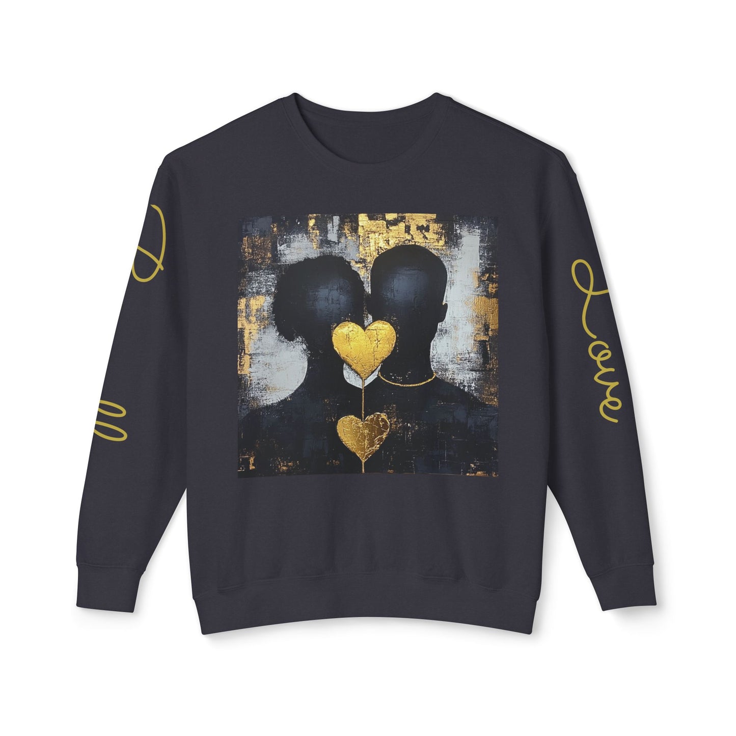 Boundless love: Unisex Lightweight Crewneck Sweatshirt