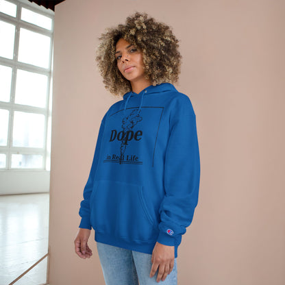 Dope in Real Life Champion Hoodie | Trendy Streetwear for Urban Lifestyle