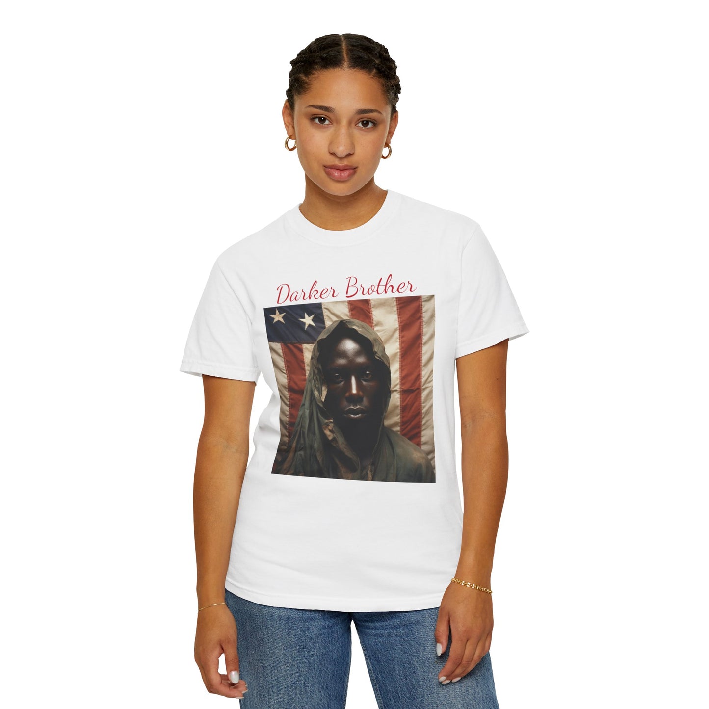 The Darker Brother: Unisex Garment-Dyed T-shirt