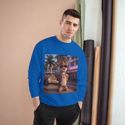 Christmas in Miami  Champion Sweatshirt
