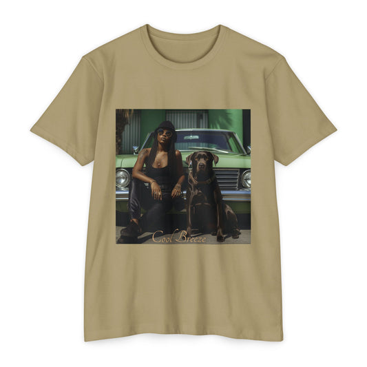 Cool Breeze: Unisex Retro Graphic Tee, Vintage Style Shirt, Casual Wear,  Summer Fashion