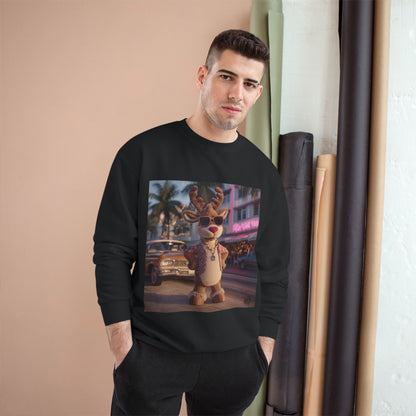 Christmas in Miami  Champion Sweatshirt