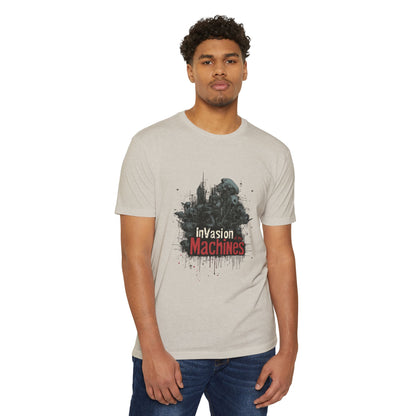 Invasion Machines: Unisex T-Shirt, Graphic Tee for Sci-Fi Fans, Casual Everyday Wear, Gift for Movie Lovers, Perfect for Summer